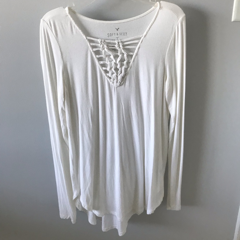 White American Eagle Long Sleeve